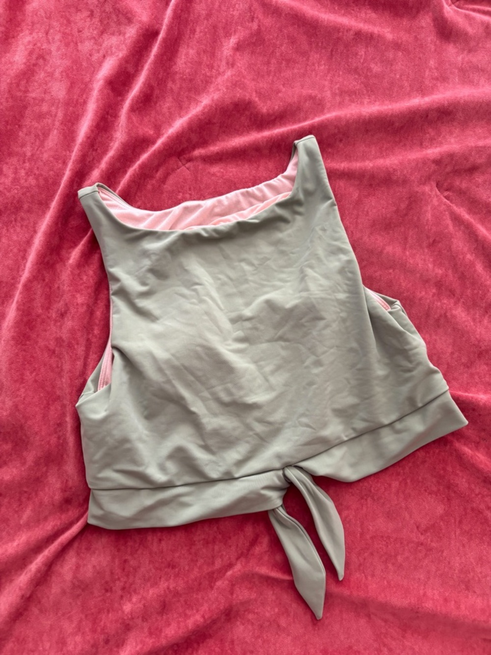 Lime Ricki Ming Green Swimsuit Top - Picture 3 of 6